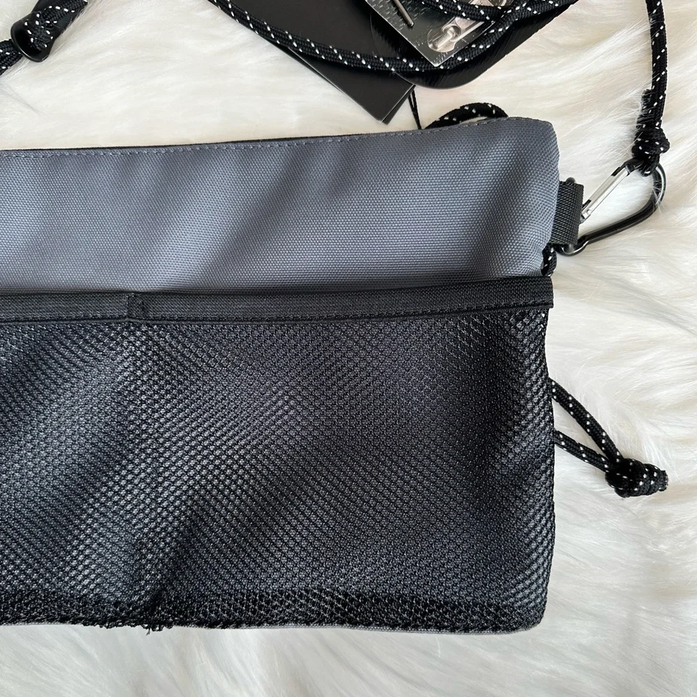 NWT Cordura Advanced Fabric Accessory Utility Pouch Dark Grey and Black